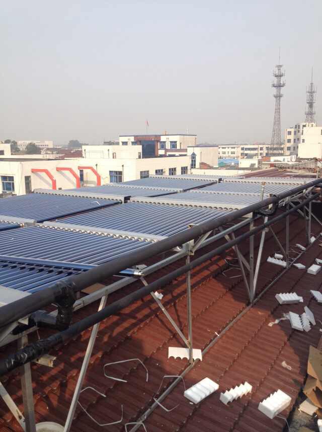 常州達(dá)成賓館太陽能熱水工程