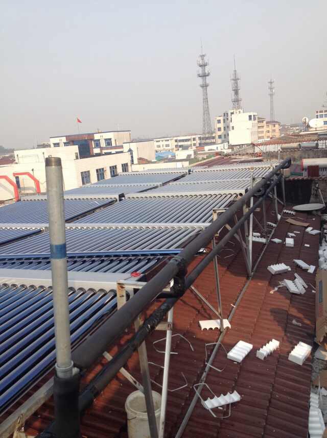 常州達(dá)成賓館太陽能熱水工程